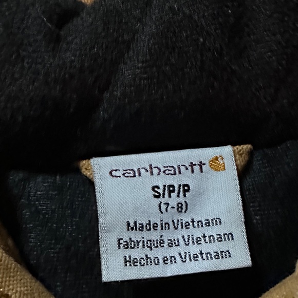 Carhartt Tan Hooded Jacket - Picture 2 of 3